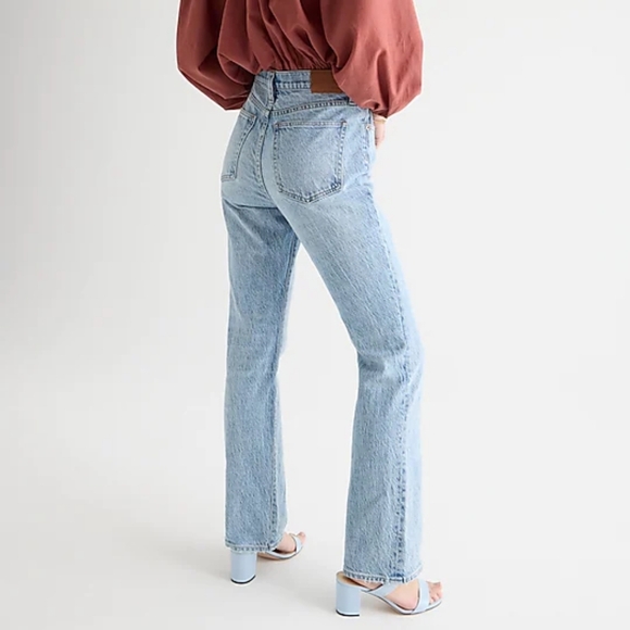 J. Crew Boot Jeans in Light Indigo Wash, 32 - Picture 3 of 7